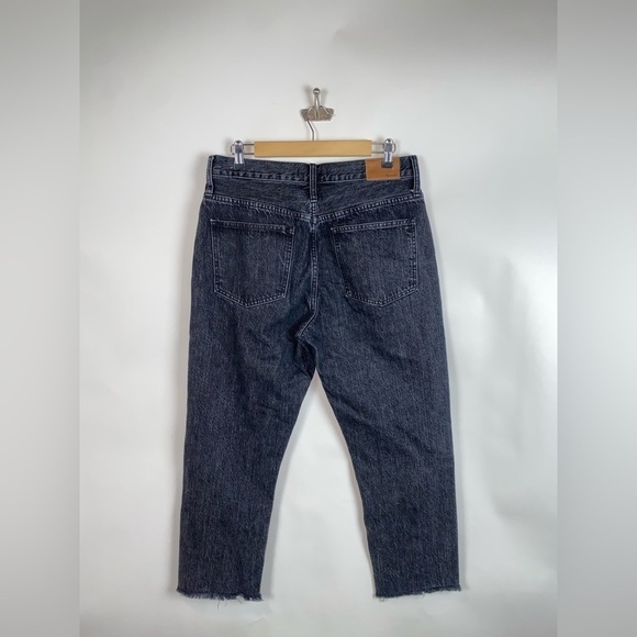 Madewell Perfect Vintage Jean in Roxstone Wash: Knee-Rip Edition 30 cropped - Picture 3 of 14